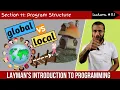 11 1 Local and global variables in C Complete C programming course Sunil Dhimal