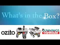 What s In The Box Ozito 200mm 800w Table Saw 99 from Bunnings
