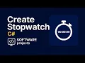 How to make stopwatch using C