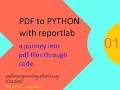 Reportlab 1 pdf and python