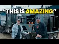 Real Trucker Drives The BIG D