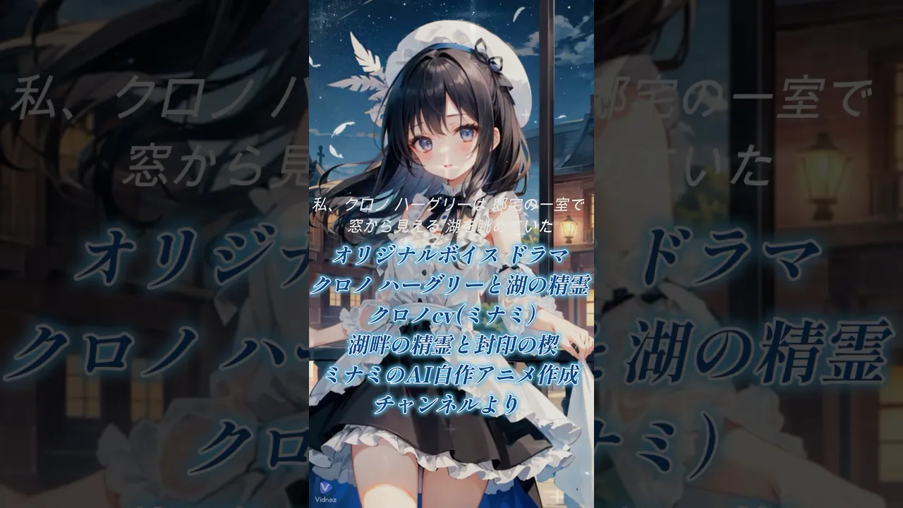 湖畔の精霊と封印の楔 storyボイス クロノcv (ミナミ) クロノハーグリーと湖の精霊 Ai ボイスドラマ 喋るアニ