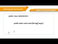 11 Closer Look at the First Java Program