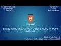 part-8 - Iframes Embed a YouTube to your website in html 5