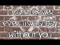Download Lagu I Will Be - Avril Lavigne Lyrics[HD]