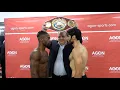 Lagu Rafael Amarillas Ortiz vs. Etinosa Oliha Fight 24 02 2023 Boxing Weight in - Wiegen mit Handtuch