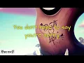 Papa Roach - No apologies Acoustic (Lyric Video)