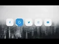 Social media buttons with amazing animation on hover using html css