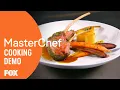 Gordon Demonstrates How To Cook Herb Crusted Rack Of Lamb MASTERCHEF