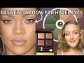 BEST EYESHADOW COLORS FOR HAZEL EYES