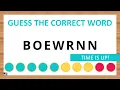 Guess the Correct Word Unscramble in Record Time 7 Letters Agent Quiz