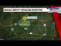 Suspect with shotgun killed during struggle with NC deputies