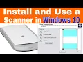 Install and Use a Scanner in Windows 10 HP Scanjet G2410