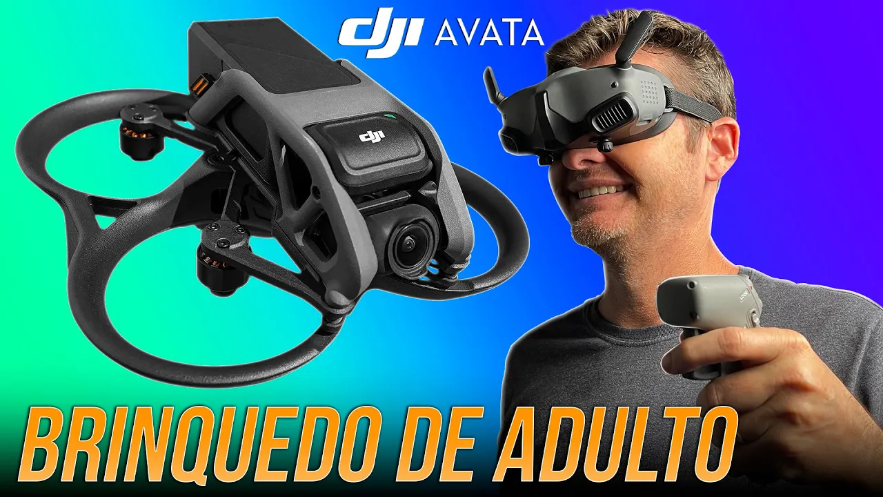 DJI Avata é o drone mais DIVERTIDO que a DJI já lançou!