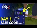 HELLO NEIGHBOR 2 - Safe Code Puzzle Solution Day 3