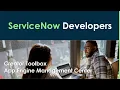 Creator Toolbox App Engine Management Center