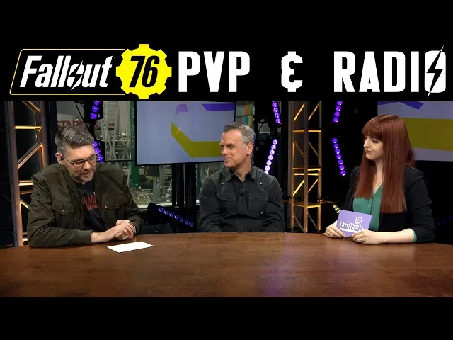 Fallout 76 - PVP and Radios - Pete Hines E3 Interview