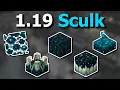 Everything About The New SCULK BLOCKS in Minecraft 1 19 Shrieker Sensor Catalyst Vein Block