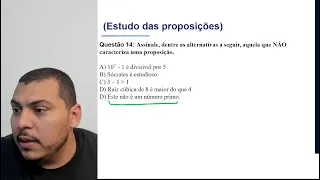 Estudo das Proposições | Teoria e Questões Comentadas