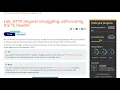 Web Security Academy Request Smuggling 3 - Obfuscating TE Header
