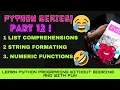 PYTHON SERIES PART 12 TELUGU FUNNY BRILLIANTS LEARN CODING WITH FUN