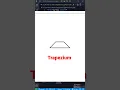 25 How to draw a Trapezium in python turtle graphics