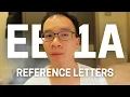Build the strongest possible EB1A profile reference letters