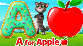 A for Apple 🍎 | ABCD Learning Video for Kids | Alphabet Song