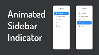 React Animated Sidebar Indicator ReactJS Sidebar ReactJS SASS