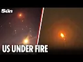 Download Lagu Explosions heard in Qatar as Iran shoots missiles towards US airbase in 'revenge' attack