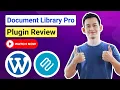 Document Library Pro Review Powerful WordPress Document Manager Fast Searchable File Libraries