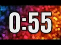 55 SECOND TIMER