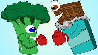 Healthy Food Vs Junk Food Song 
