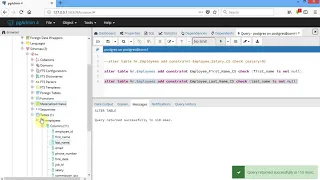 PostgreSQL 003 Add constraint to a table