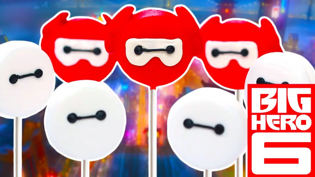 BIG HERO 6 BAYMAX OREO POPS - NERDY NUMMIES