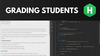 HackerRank Grading Students - Solution Walkthrough JavaScript