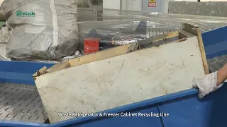 Waste Refrigerator & Freezer Cabinet Recycling Plant