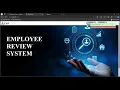 Employee Review System ERS Nodejs Ejs Mongodb