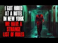I Got Hired at a Hotel in New York We Have a STRANGE List of Rules