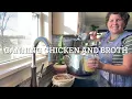 CANNING CHICKEN AND BROTH