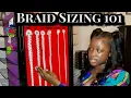 Braid Sizing 101 Parting Breakage Fullness Longevity etc Life as a Braider Series