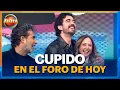 Andrea teaches her boyfriend Luis Carlos Origel how to play Fijate Bien Programa Hoy