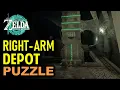 Right-Arm Depot Puzzle Walkthrough - Guidance From Ages Past Zelda Tears of the Kingdom