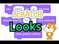 Scratch How To Use Looks Blocks Scratch Beginner Tutorial