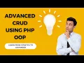 Advanced CRUD Using PHP OOP CRUD Operation Using PHP OOP in One