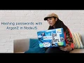 Using Argon2 with Node js