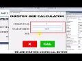Part 2 how to create age calculator using VB NET