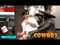 Download Lagu #cowboy_prank. The reactions are priceless.LOL. elucon statue prank. luco patung.