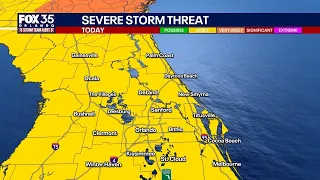 Florida Spring Break Forecast Potential severe weather tornado threat