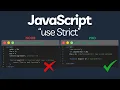 How and Why to use Use Strict in JavaScript What is use strict in JavaScript